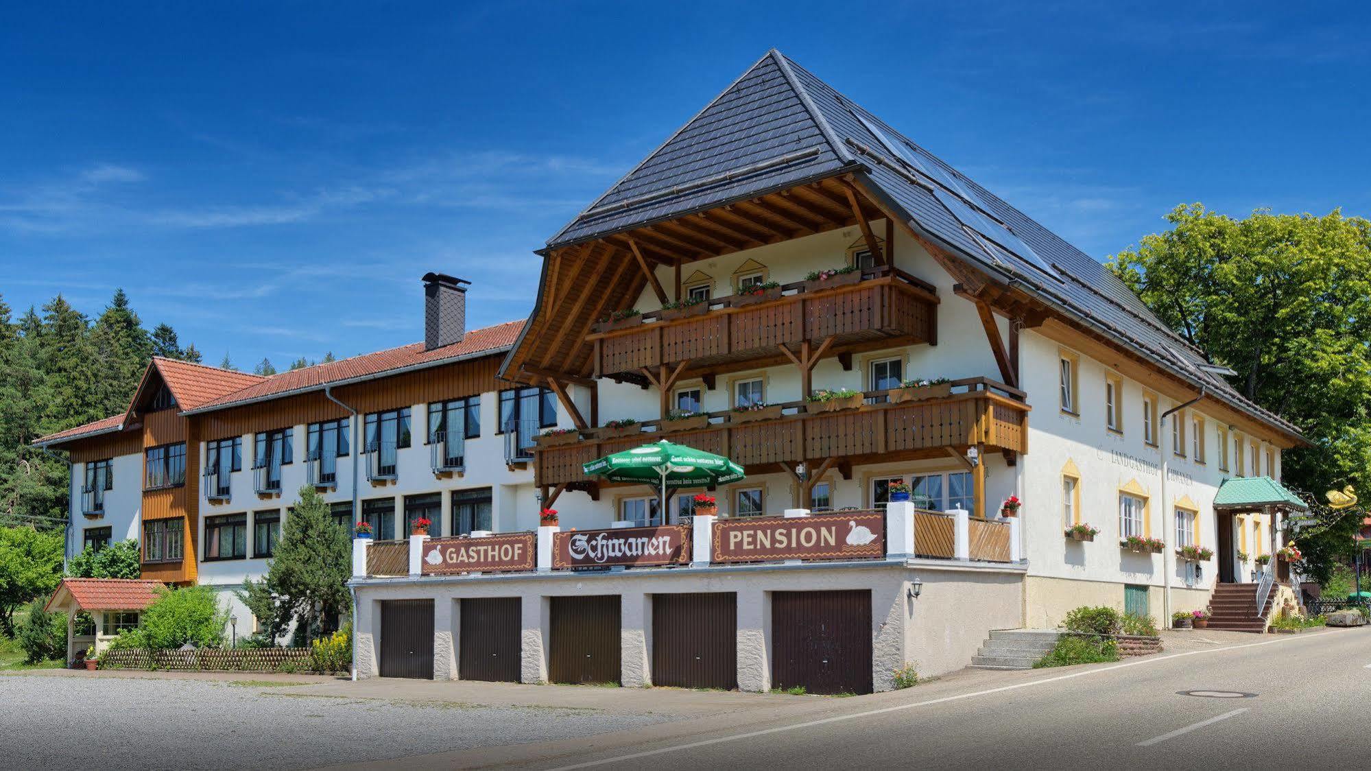 Landgasthof Zum Schwanen Hornberg Exterior photo