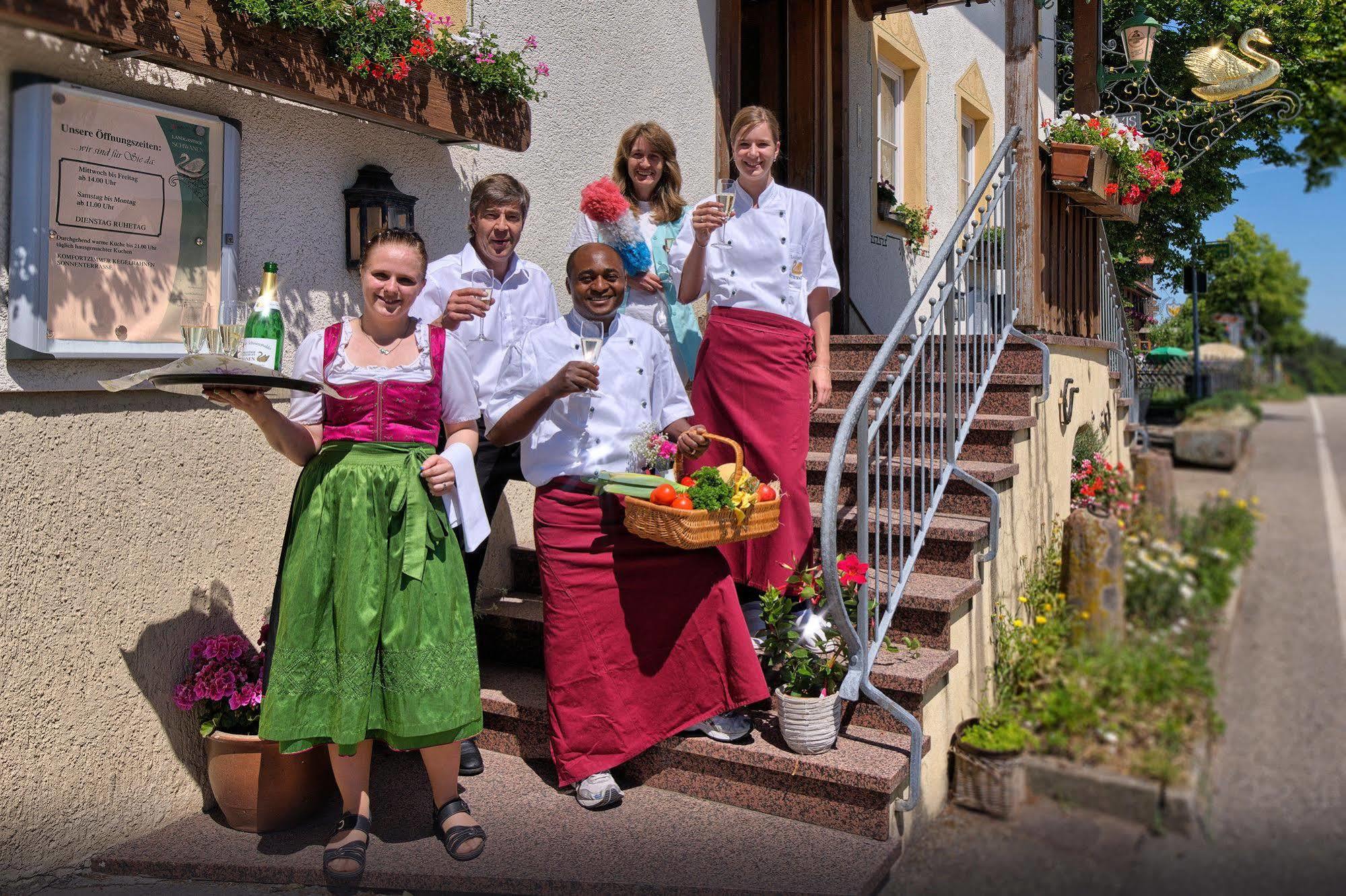 Landgasthof Zum Schwanen Hornberg Exterior photo
