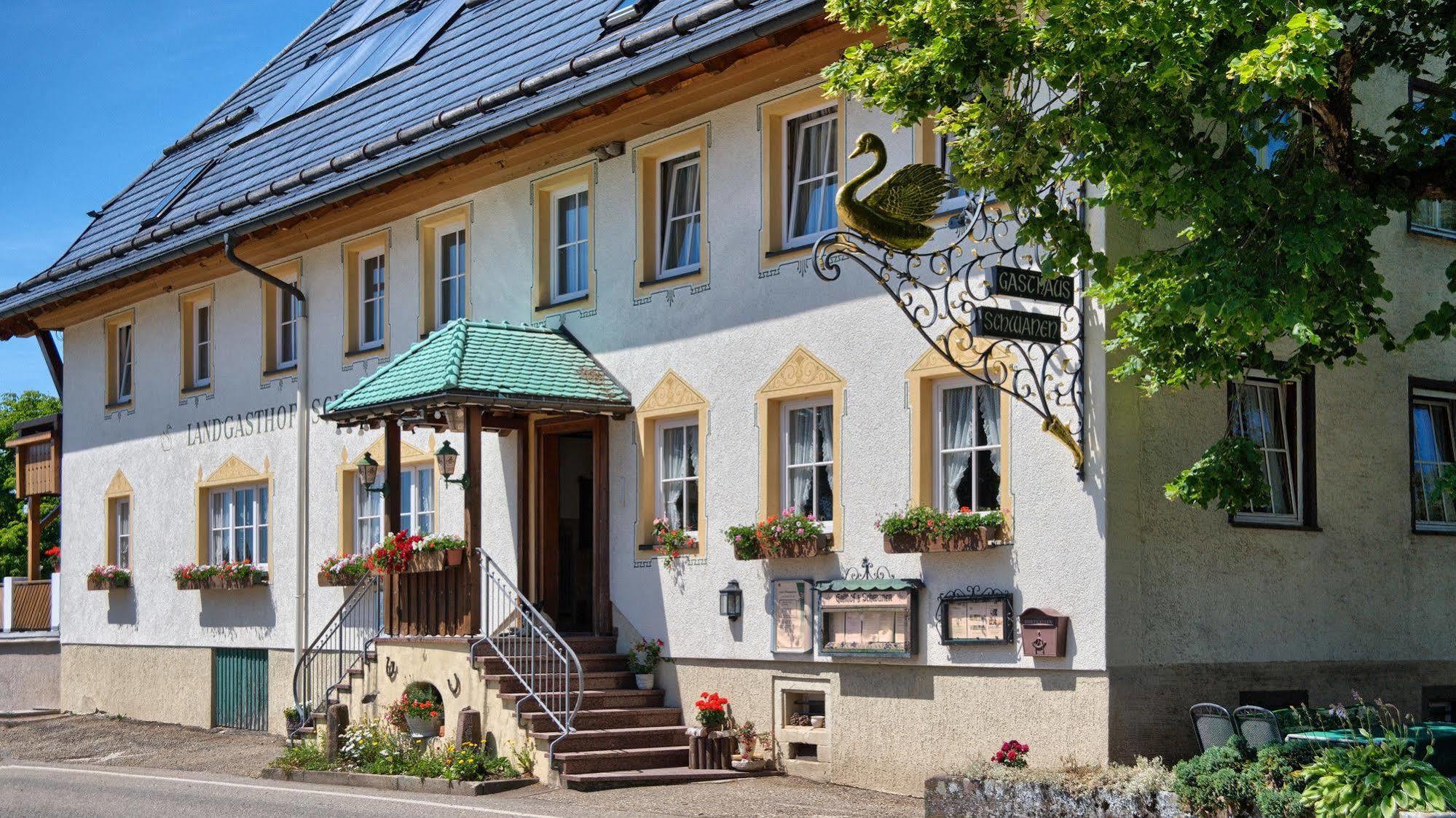Landgasthof Zum Schwanen Hornberg Exterior photo